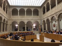 Declaración Institucional acordada por los diputados en apoyo a los funcionarios de prisiones