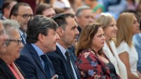 El Presidente del Parlamento junto con el Delegado de Gobierno de La Rioja