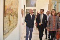 La obra inédita de Alberto Corazón se expone en el Parlamento de La Rioja