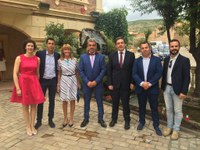 La Presidenta acompaña a los vecinos de Ribafrecha en las Fiestas de San Bartolomé