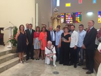 La Presidenta del Parlamento participa en las Fiestas Patronales de Albelda de Iregua