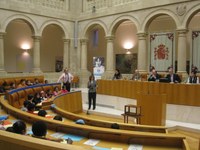 Acto "Diputados por un día" de Aldeas Infantiles