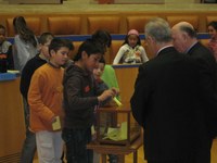 Acto "Diputados por un día" de Aldeas Infantiles