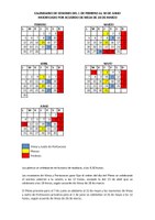 Mesa y Junta de Portavoces acuerdan la modificación del actual calendario de sesiones