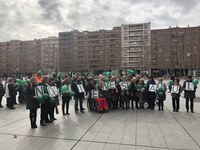 'Nos tienes aquí', el Parlamento de La Rioja se suma a la celebración de los actos del Día Mundial contra el Cáncer