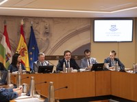 Comparecencia del consejero de Educación y Empleo, Alberto Galiana
