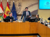 Alfonso Domínguez comparece en la Comisión Institucional, Desarrollo Estatutario y Régimen de Administración  Pública
