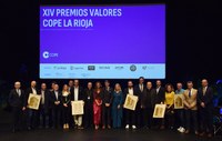 Entrega de los XIV Premios Valores del Grupo Cope Rioja