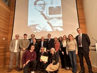 Fernández Cornago asiste a la entrega del 'X Premio Nacional José Lumbreras, Periodista'