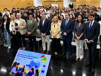 Fernández Cornago asiste a la inauguración de la jornada 'Diálogo Local: los jóvenes ante el futuro de la UE'