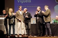 Fernández Cornago asiste al acto de apertura del VII Festival Nacional de Teatro Aficionado UNIR 'Logroño a Pepe Viyuela'