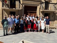 Fernández Cornago participa en los actos del 52º Festival del Chorizo en Baños de Río Tobía