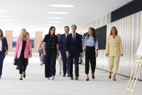 Inauguración del curso escolar, a cargo de la Reina doña Letizia