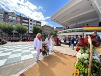 La presidenta del Parlamento asiste en Haro a los actos en honor de la Virgen de la Vega