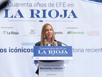 Inauguración del 40 aniversario de la agencia EFE