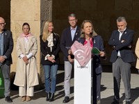 Lectura del manifiesto contra el cáncer de mama