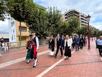 Fernández Cornago participa en los actos organizados con motivo de la patrona de Haro