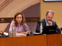 María Martín comparece en la Comisión de Salud y Políticas Sociales