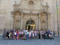Recepción a los participantes en el programa Vacaciones en Paz