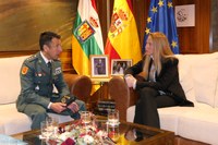 Recepción al coronel Manuel Cayuso Camacho