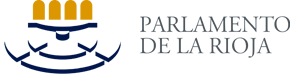 Parlamento de La Rioja. Logo alternativo.